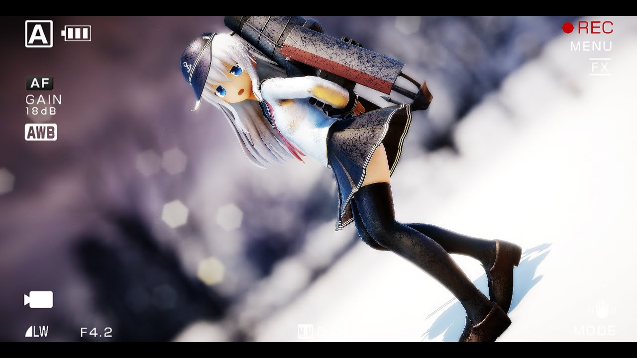 【MMD艦これ】可愛くてごめん【響】【2K 60fps】