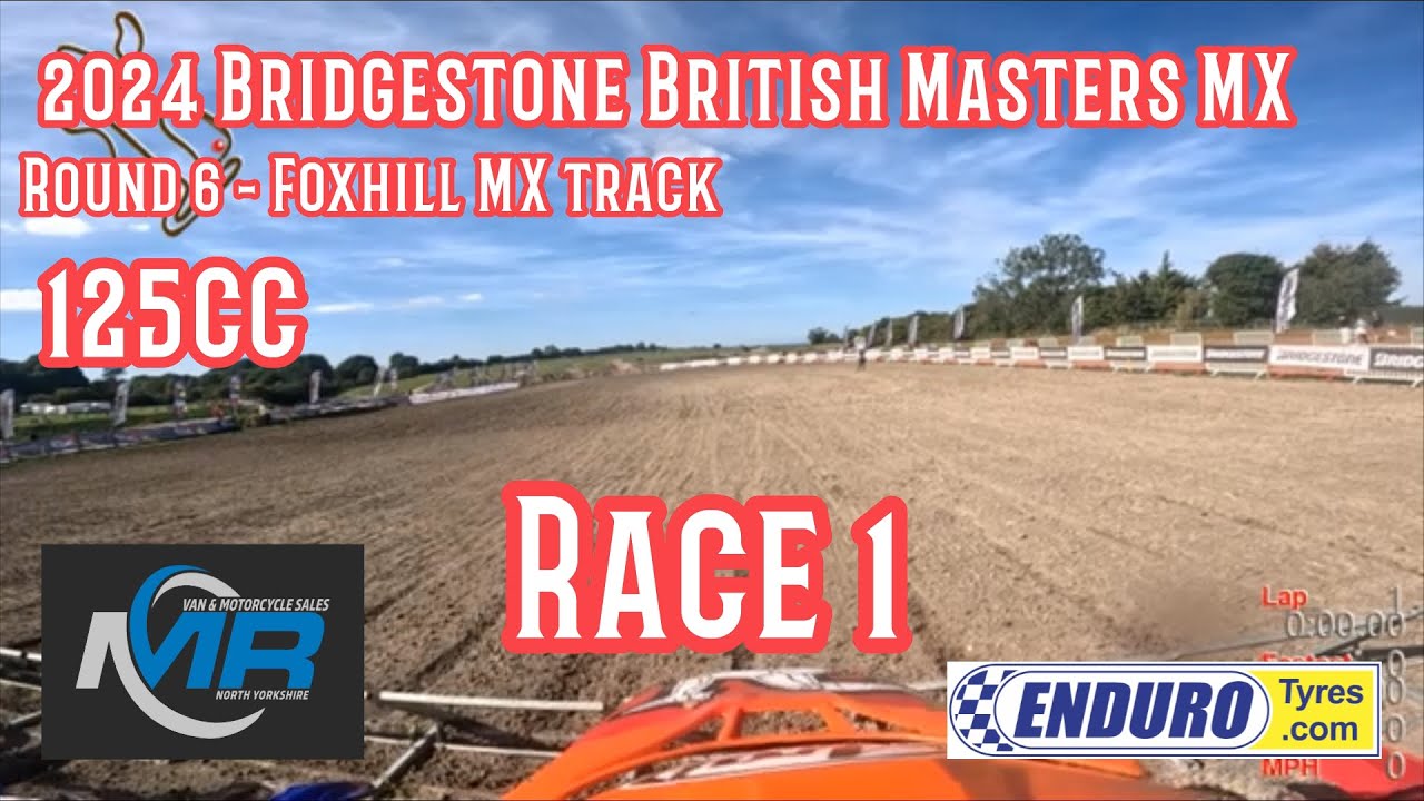 Bridgestone British Masters MX   Round 6   125cc   Race 1