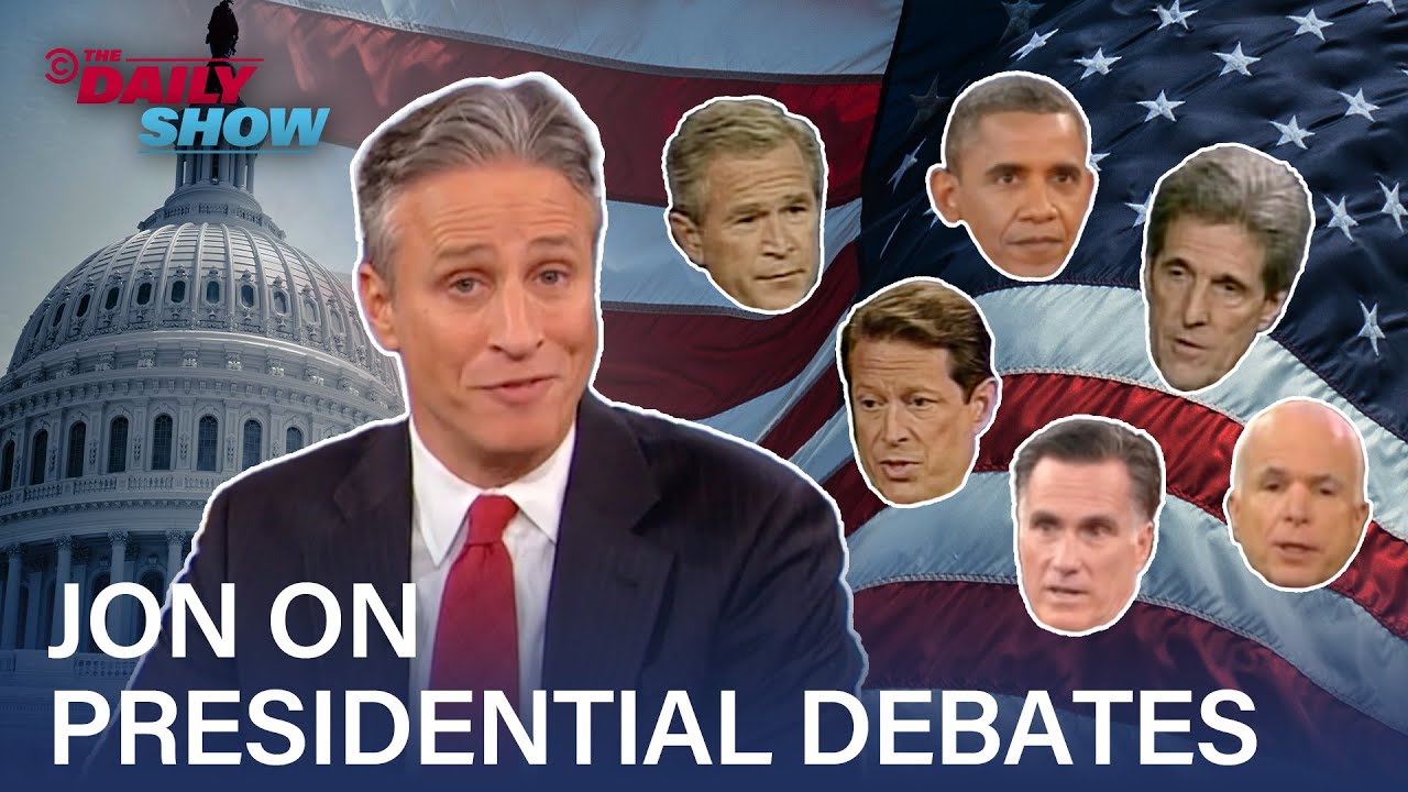 Jon Stewart Weighs In On Presidential Debates from 2000 to 2012 | The Daily Show