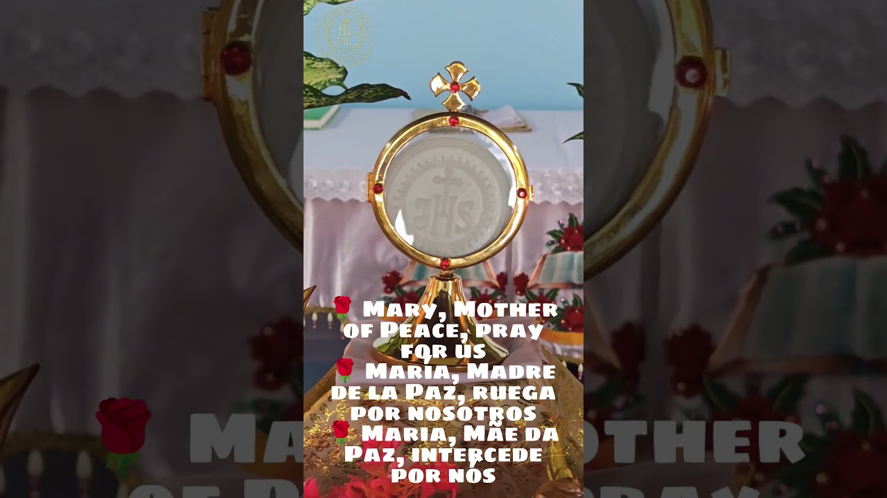 Sunday Night Eucharistic Marian Blessings | Jesús Eucaristía • Maria Intercede • Paz