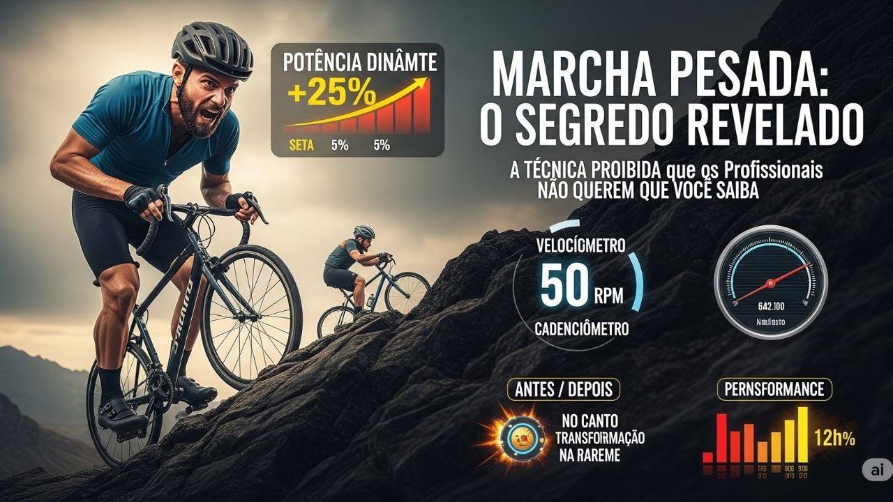 PARE de Pedalar em Cadência ALTA! A Técnica que vai te fazer SUBIR Como NUNCA💪
