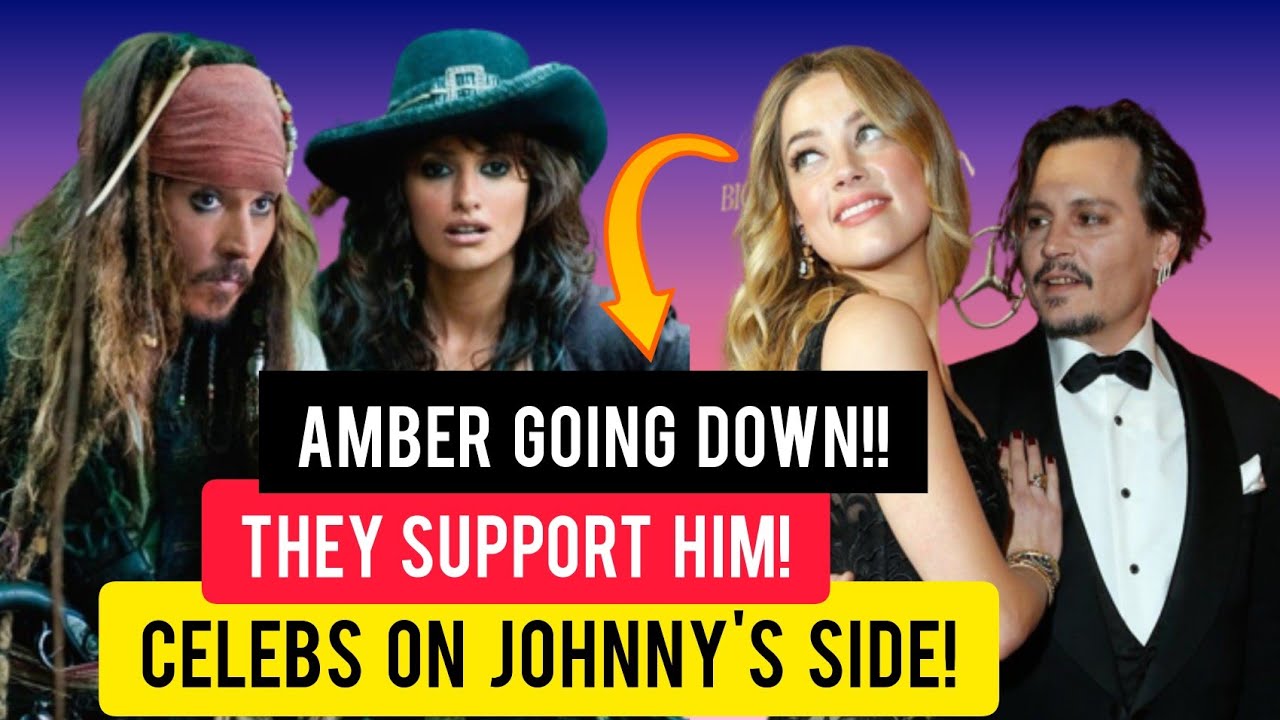 Celebrities who support Johnny Depp against Amber Heard #johnnydepp #amberheard #shorts #celebrity