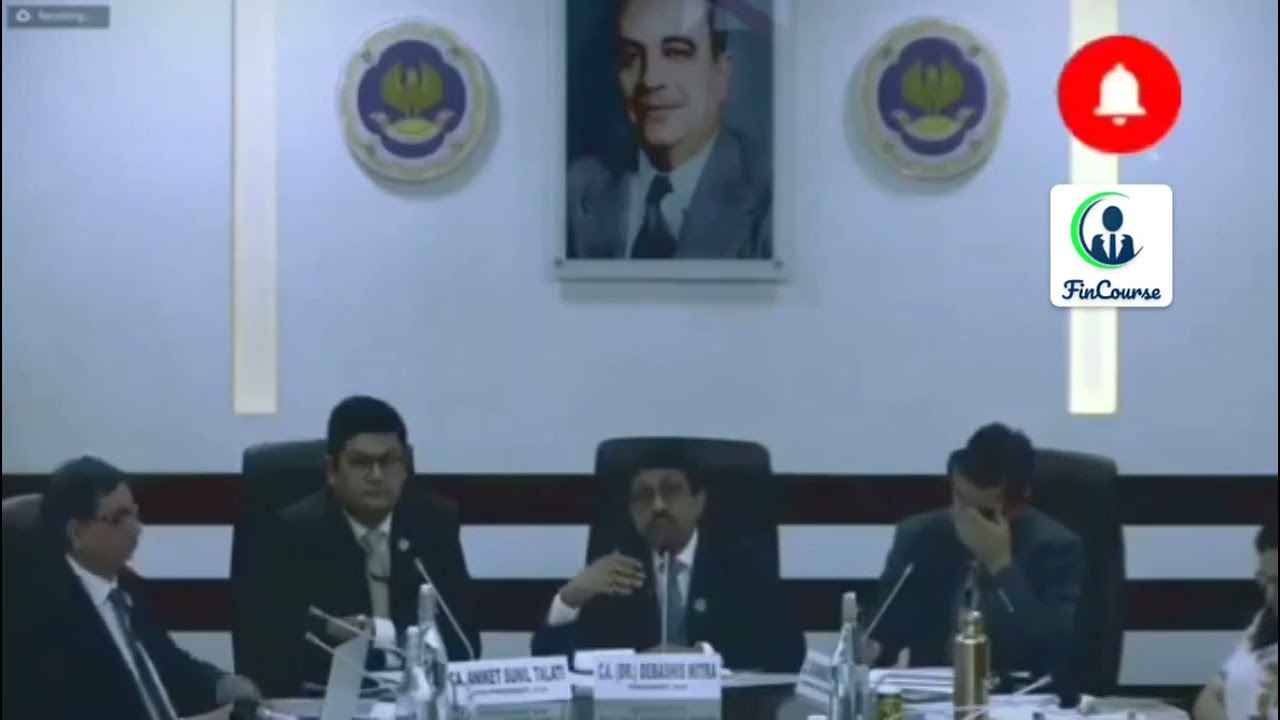 ICAI President Commented Officially On New Scheme 2023 - CA New Scheme Applicability - FinCourse