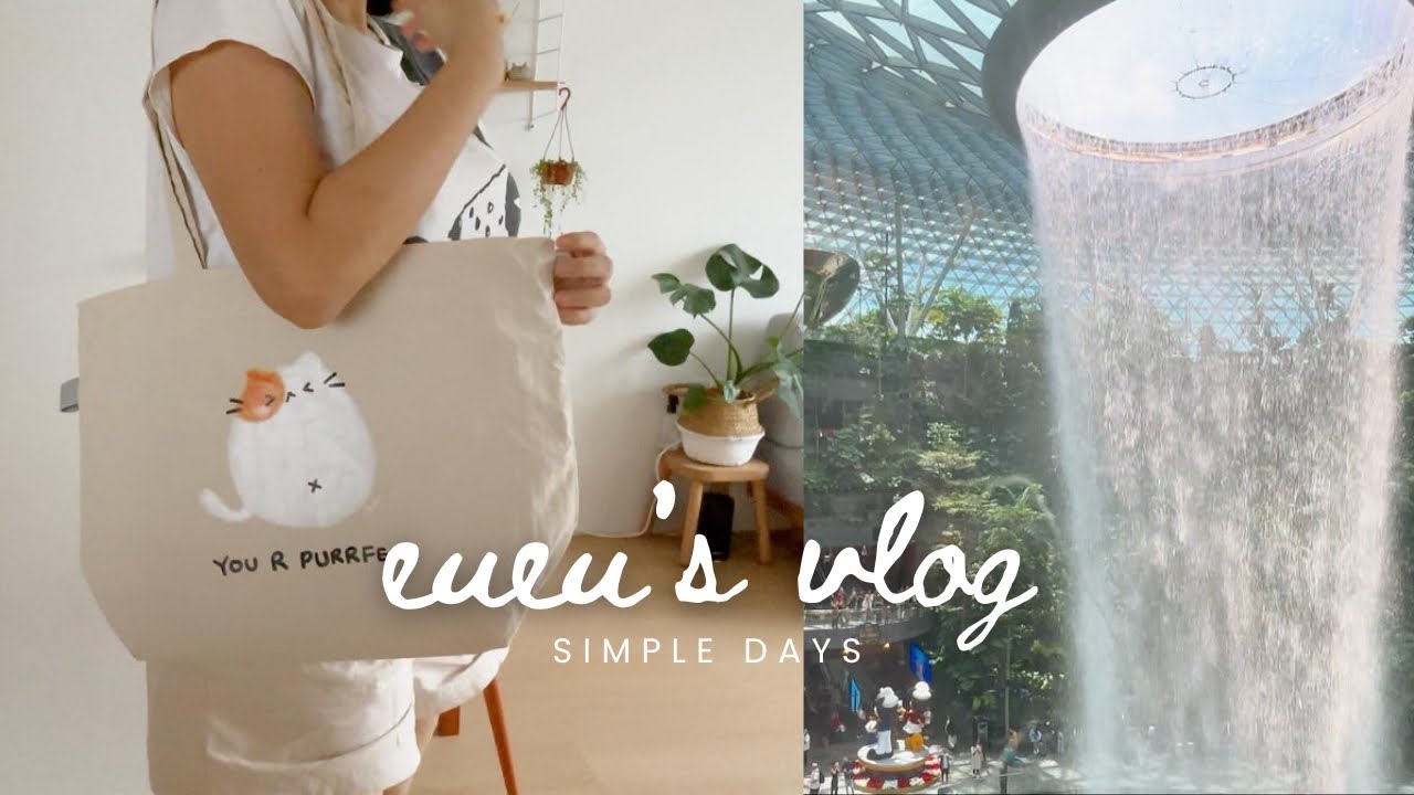 Unemployment Days: Update my CV, Trip to Changi Jewel, Visiting Qi-Cha Office, My Tote Bag Designs