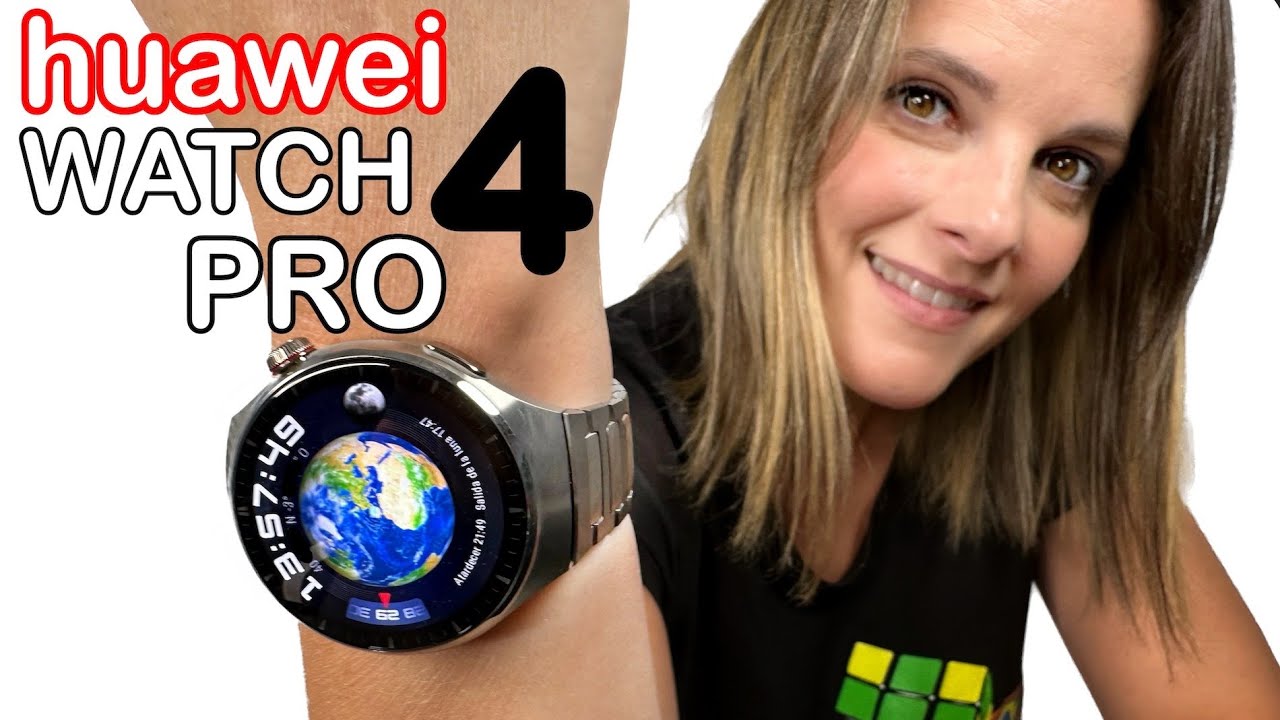 IMPRESIONANTE Huawei Watch 4 PRO con SUPER pantalla y MÁS