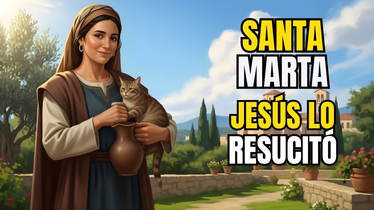 ⚰️ SANTA MARTA: Hermano MURIÓ 4 Días - Jesús lo RESUCITÓ ✨