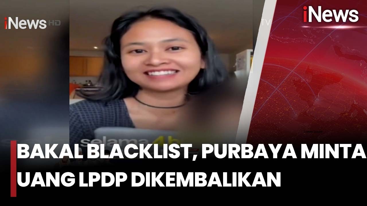 [FULL] Bakal Blacklist, Purbaya Minta Uang LPDP Dikembalikan | iNews Prime 23/2