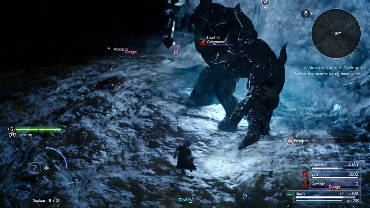 Final Fantasy 15 Try to Get to Monster Lurking Deep Within Foicaugh