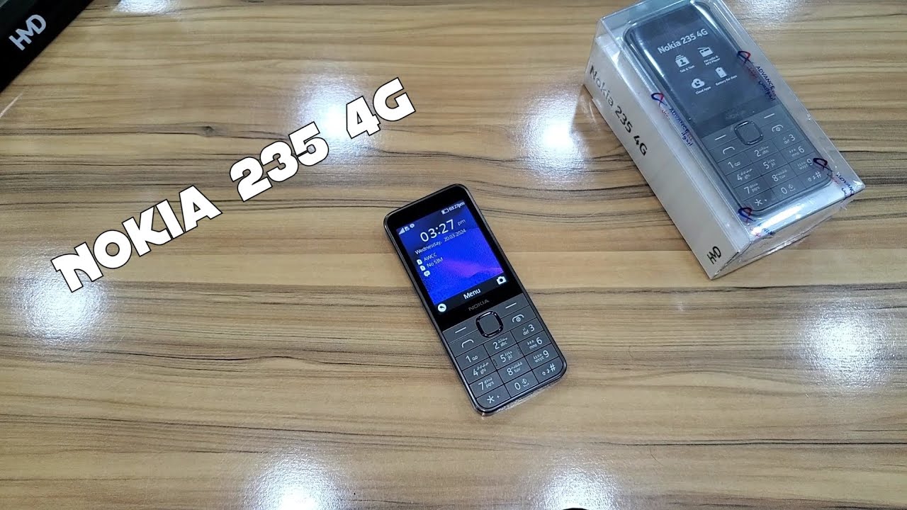 Nokia 235 4G 2024 with YouTube and more..