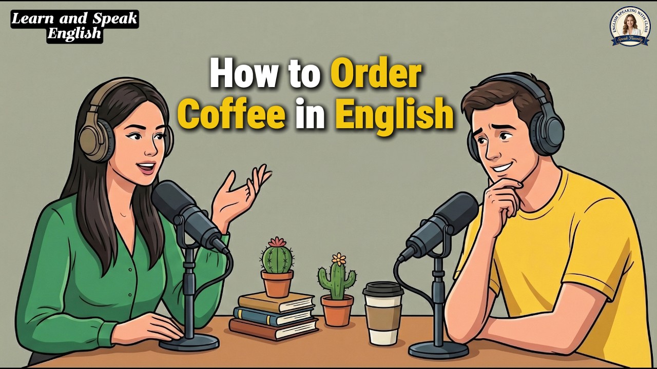 How to Order Coffee in English (Without Being Nervous!)