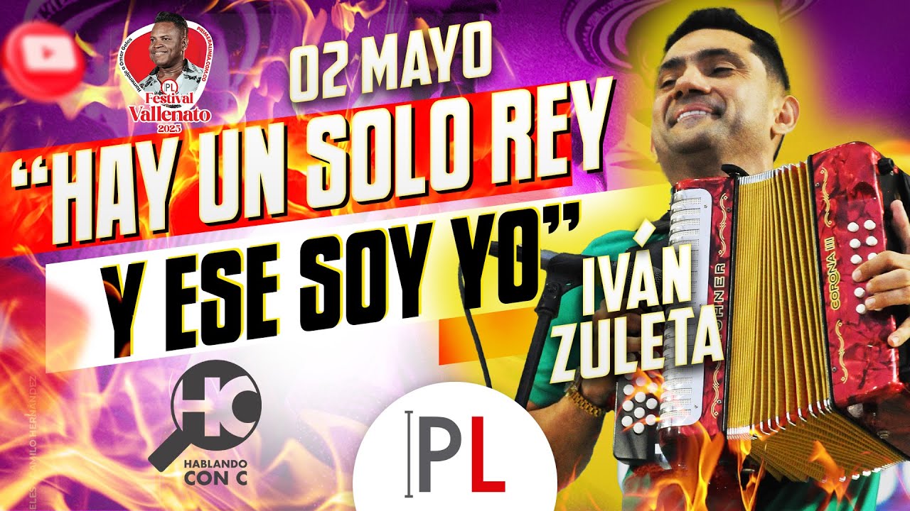 “Hay un solo rey y ese soy yo”: Iván Zuleta | Festival Vallenato 2025 | 02 mayo de 2025