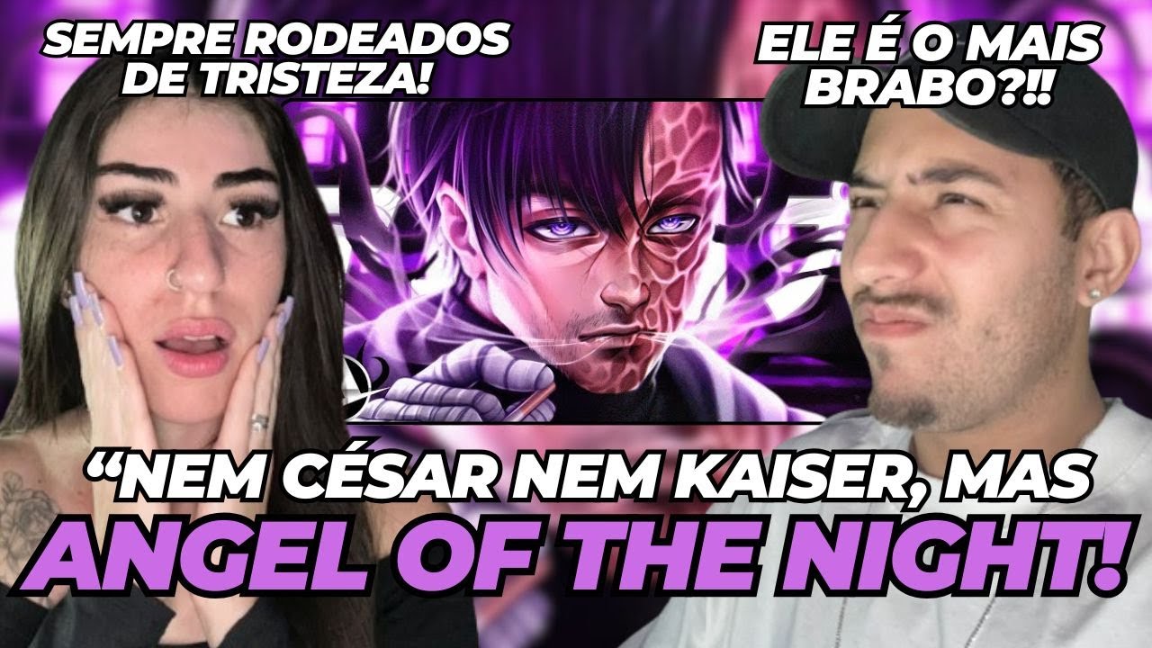 (O MAIS FODA DA ORDEM?) ♪ Cesar/Kaiser | Angel of The Night | AniRap (‪@prod_wb‬) | REACT