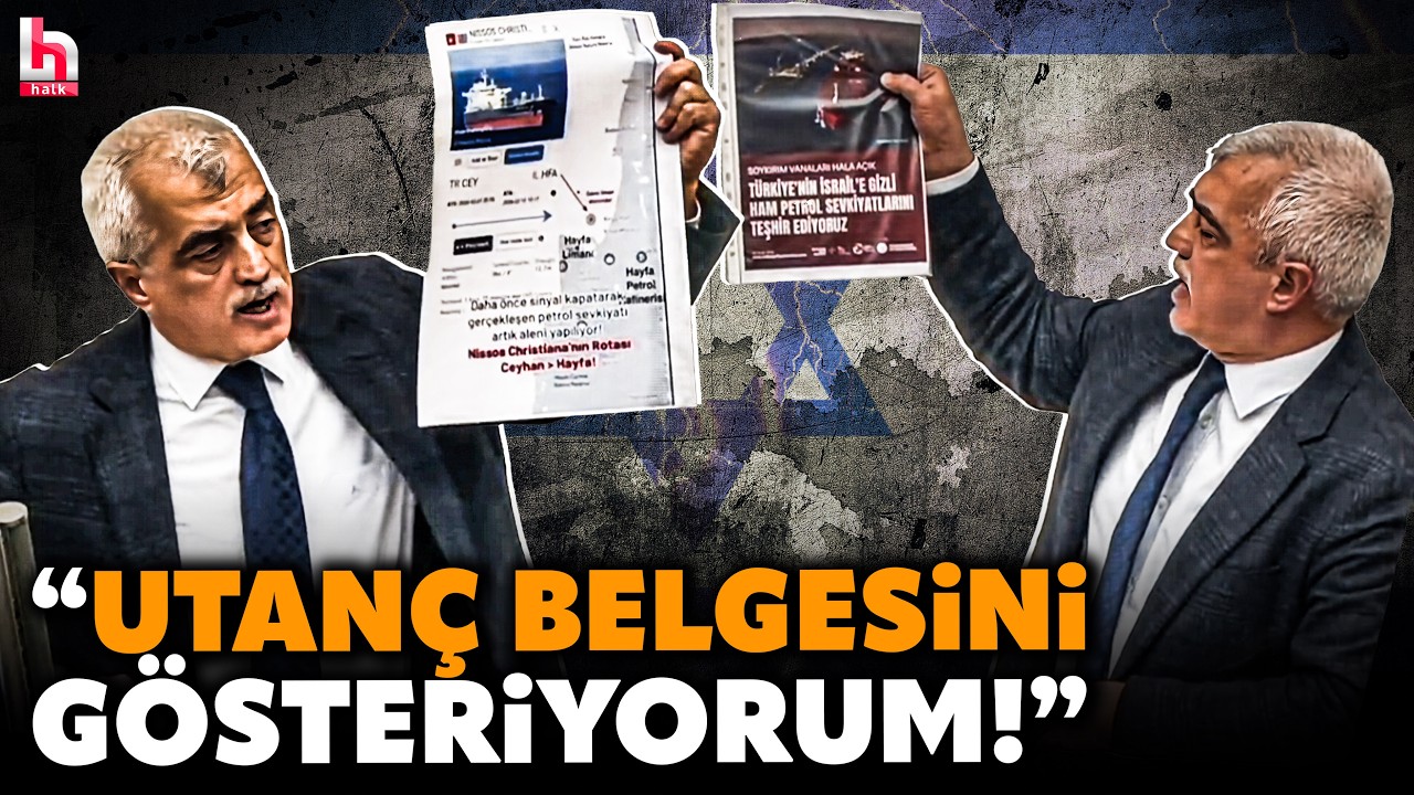 İSRAİL'LE TİCARETİN BELGESİ! DEM Partili Gergerlioğlu, AKP'lilere seslendi; esti gürledi!