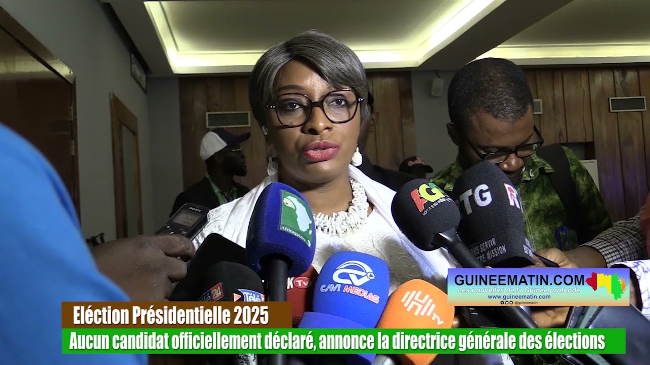 🔴 &Eacute;lection pr&eacute;sidentielle 2025 en Guin&eacute;e : aucun candidat officiellement d&eacute;clar&eacute;, annonce la DGE