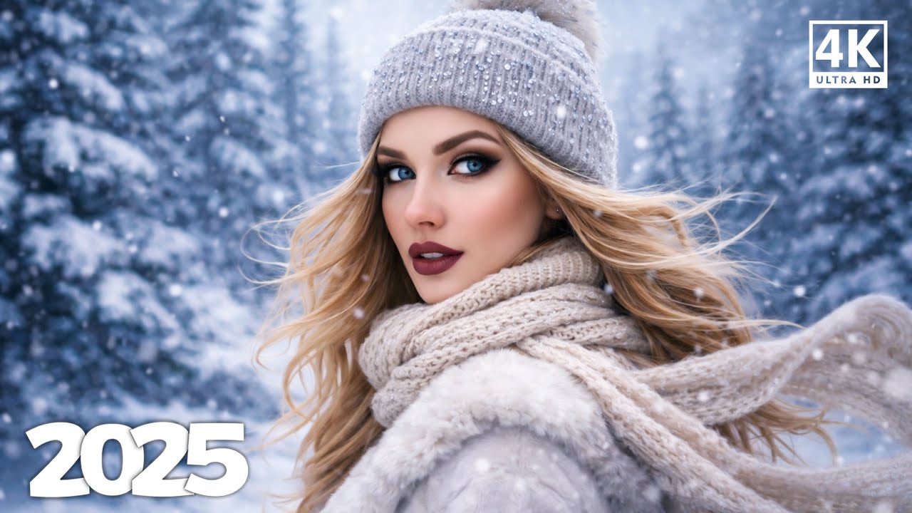 Vocal Deep House 2025 ❄️ Chill Tropical Winter Vibes Mix in 4K UHD | Deep Paradise