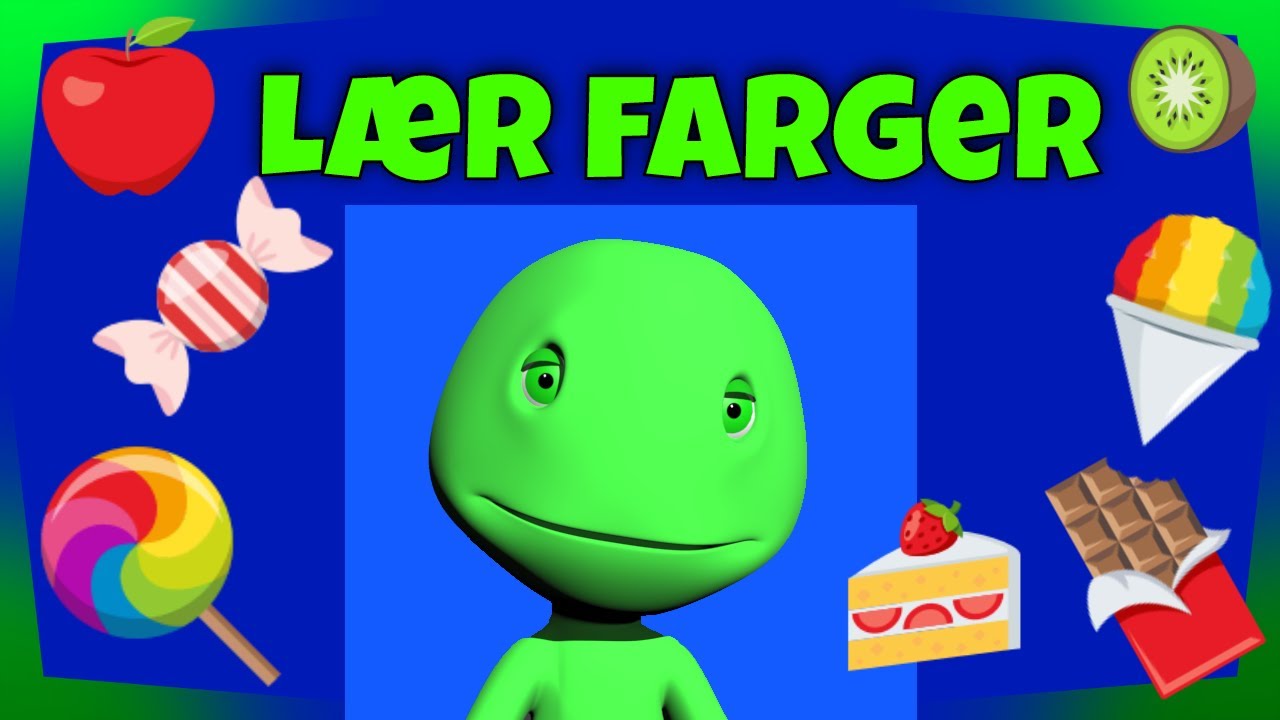 Liam Barne TV | L&aelig;r farger | Fargene | Barne TV Norsk