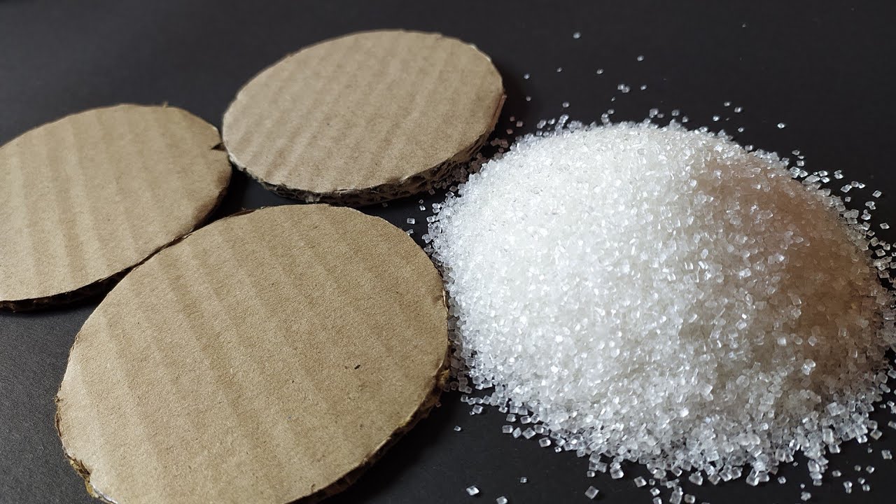 Zero cost Last moment DIWALI Decoration ideas By using SUGAR/Unique idea for Festival
