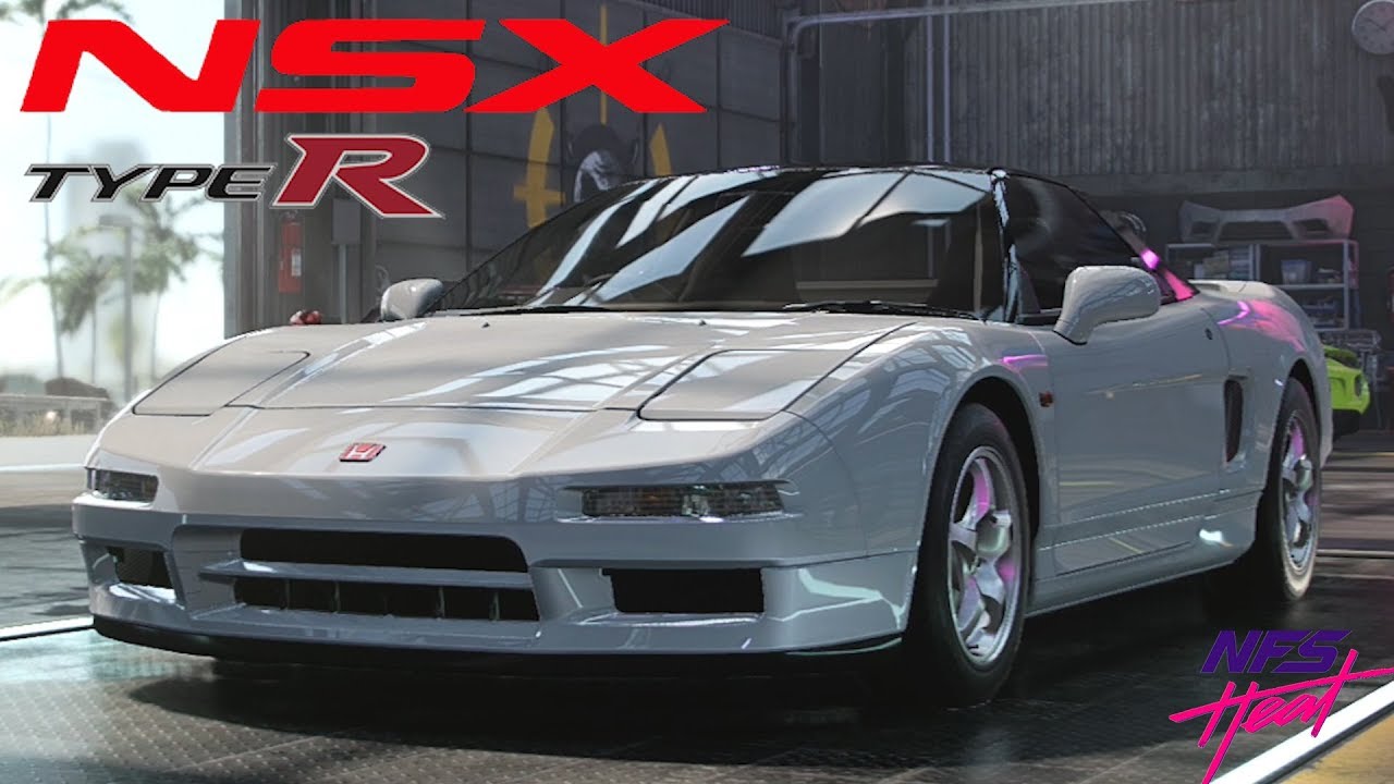 Need For Speed ​​Heat — Honda NSX Type-R 1992 года — кастомизация, обзор, максимальная скорость