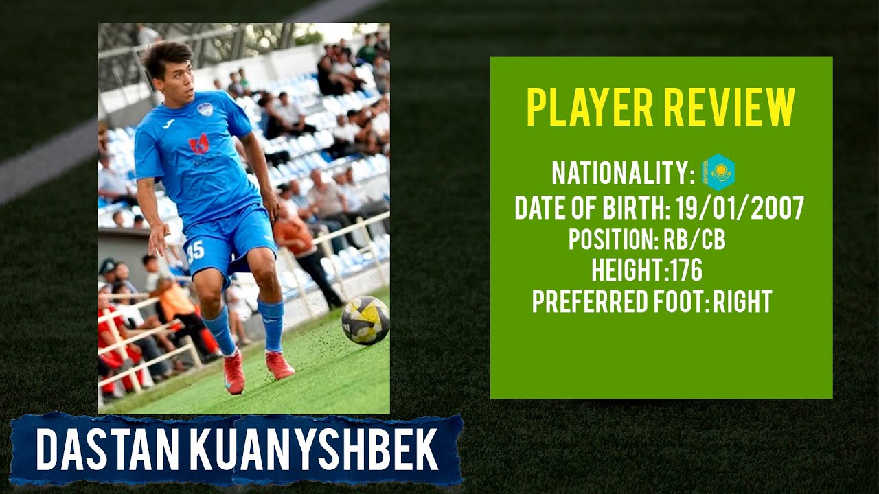 ● DASTAN KUANYSHBEK | RB/CB | 2025 ●