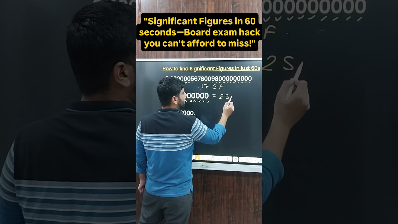 how to find significant of given numbers || class 11 physics #jee #neet   #physics