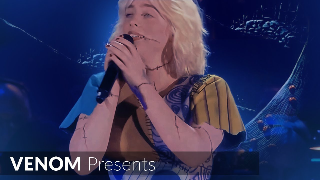 Billie Eilish - Sally's Song (Live at Nightmare Before Christmas 2021) 4K