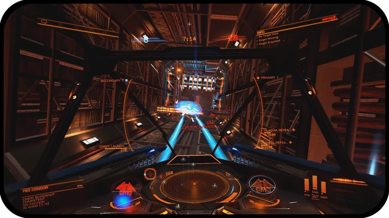 F63 Condor CQC Kill Compilation - Elite: Dangerous