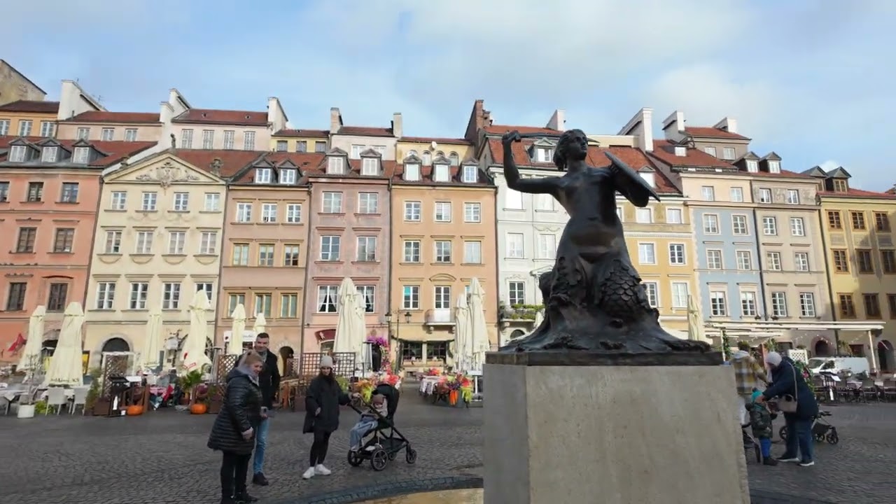 Warsaw walking tour, Poland