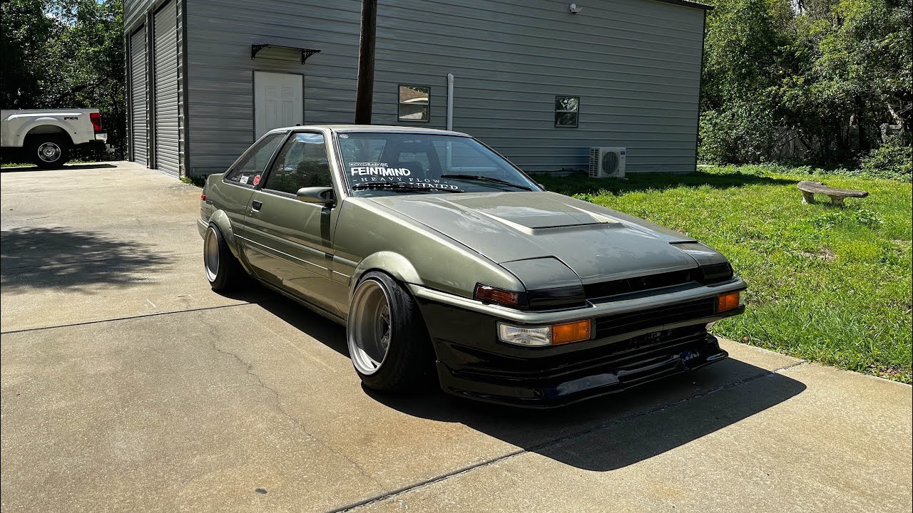 AE86 old-school nostalgia build. total transformation