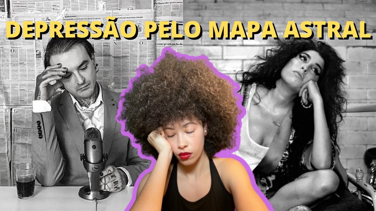 10 indicadores de depressão na astrologia + 12 exemplos de famosos que tiveram