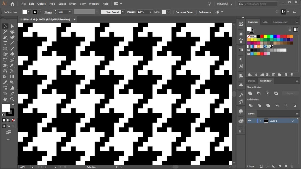 How to Create a Pattern in Adobe Illustrator | 2
