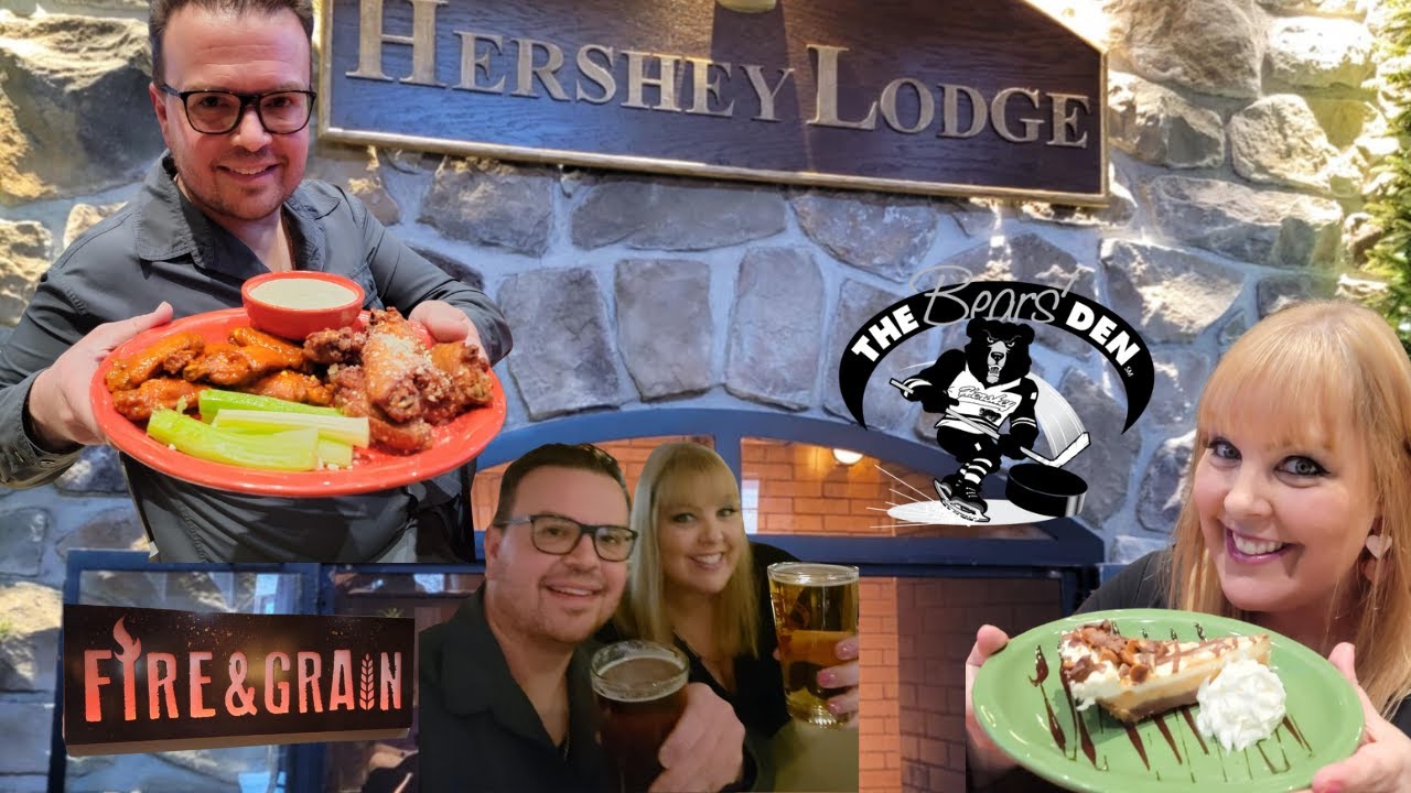 Остановитесь в Hershey Lodge и попробуйте рестораны! Fire & Grain и Bear's Den! #hersheypa