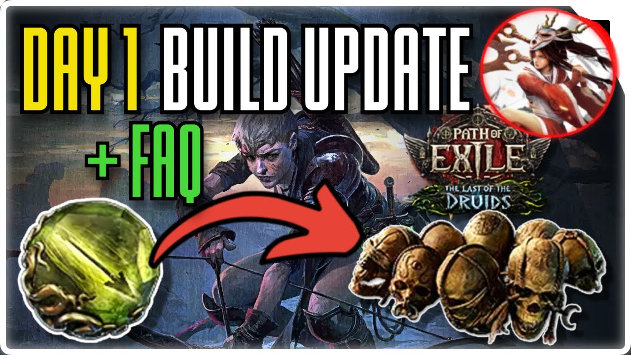 Day 1 Build Update & FAQ - Poisonburst Arrow Pathfinder - Path of Exile 2