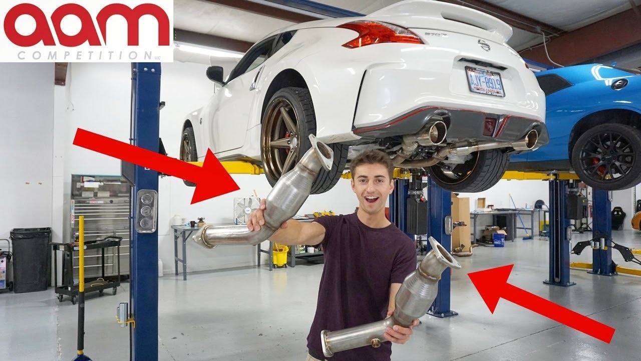 The BIGGEST EXHAUST Mod For My Nismo 370Z Has Arrived!!