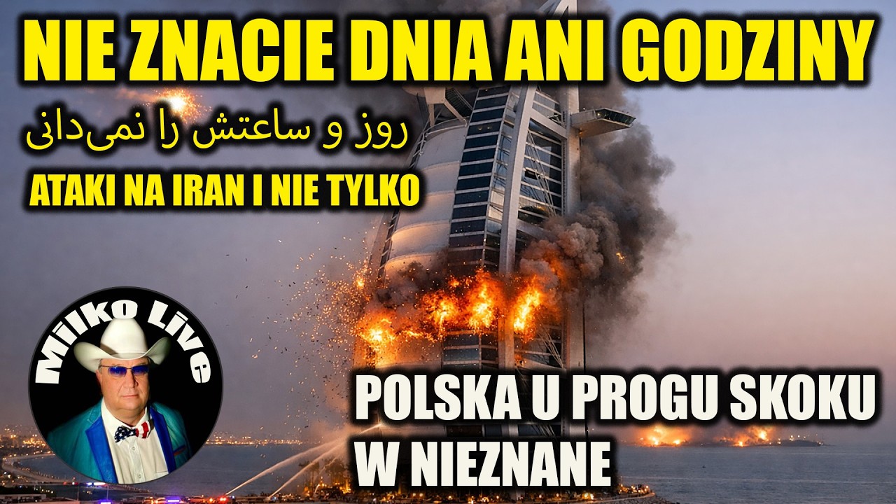 Atak na Iran i nie tylko. Nowy przywódca. Strategia USA. Polska u progu skoku . TVN wywrócone.