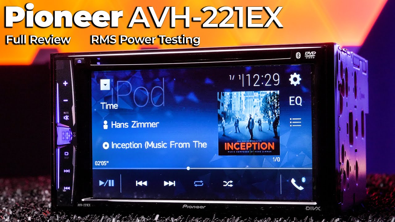 Pioneer AVH-221EX — полный обзор и тестирование мощности!