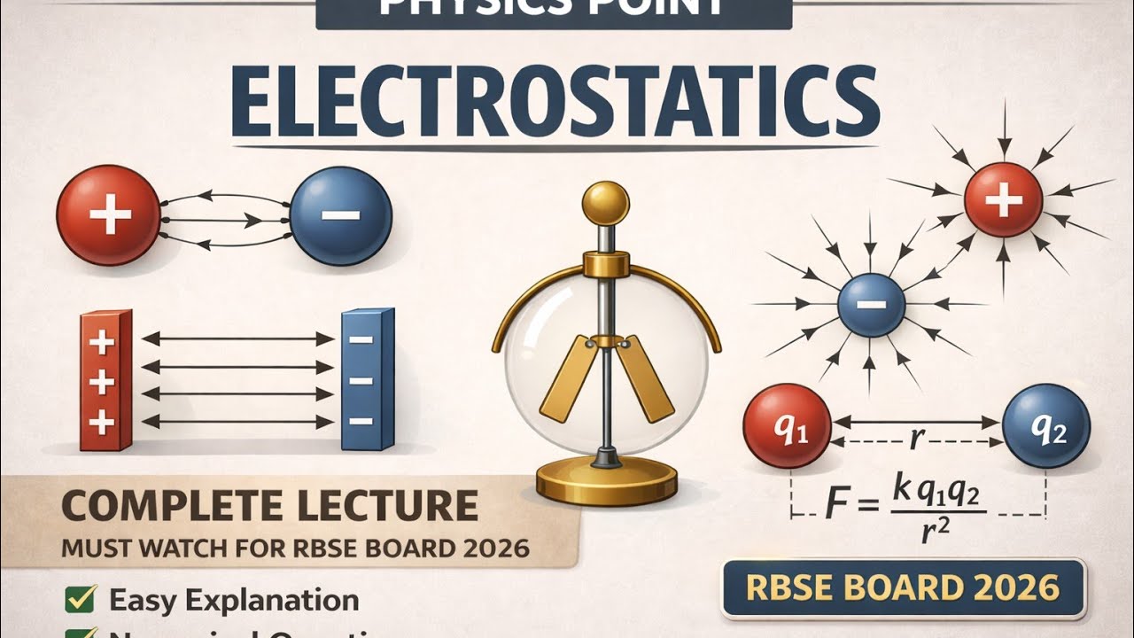 IMPORTANT QUESTIONS FOR BOARDS 2026| PHYSICS| PART -1