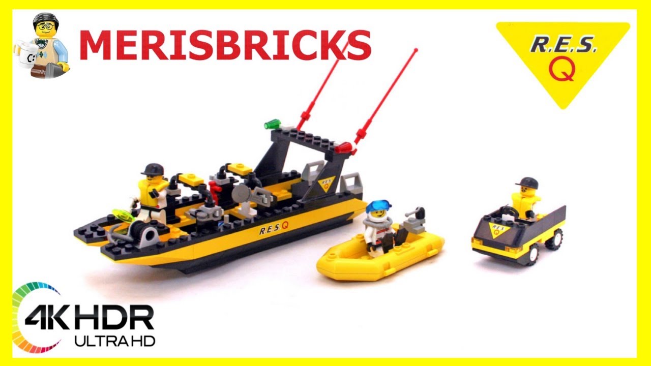 Lego 6451 - ResQ - River Response - Lego Speed Build and Review