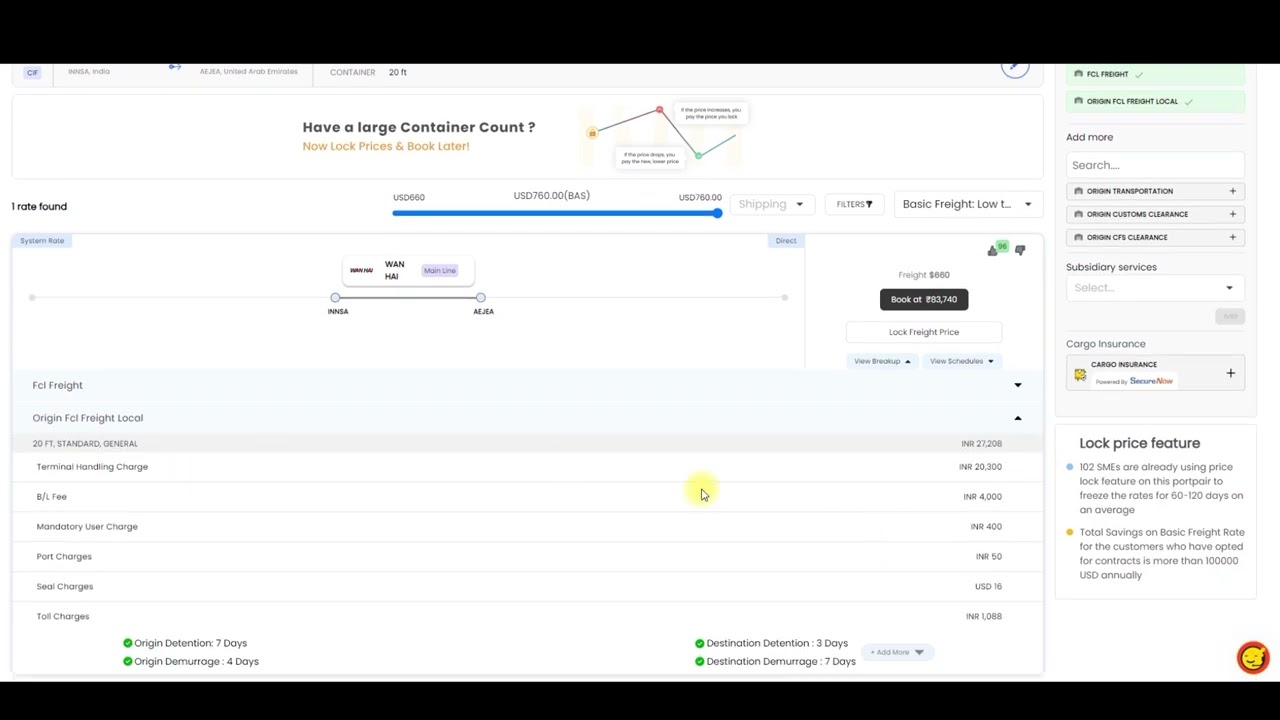 How To Discover Rates For Shipping Lines | Global Trade Platform | Cogoport