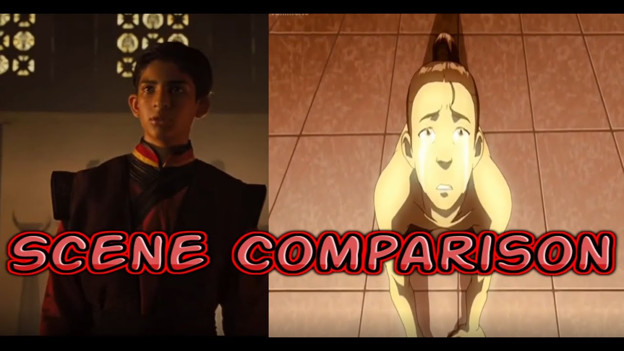 Zuko Agni Kai Comparison | Series Vs Movie