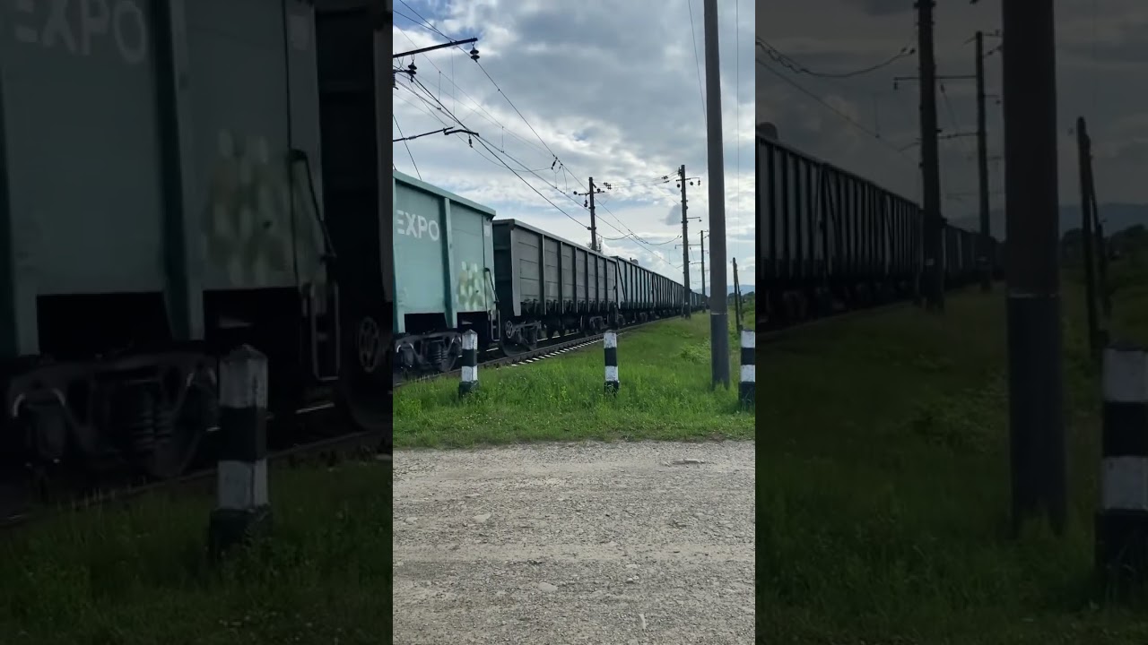 Вл11м-144, Вл11м-059 з грузовим #train #ua #railway