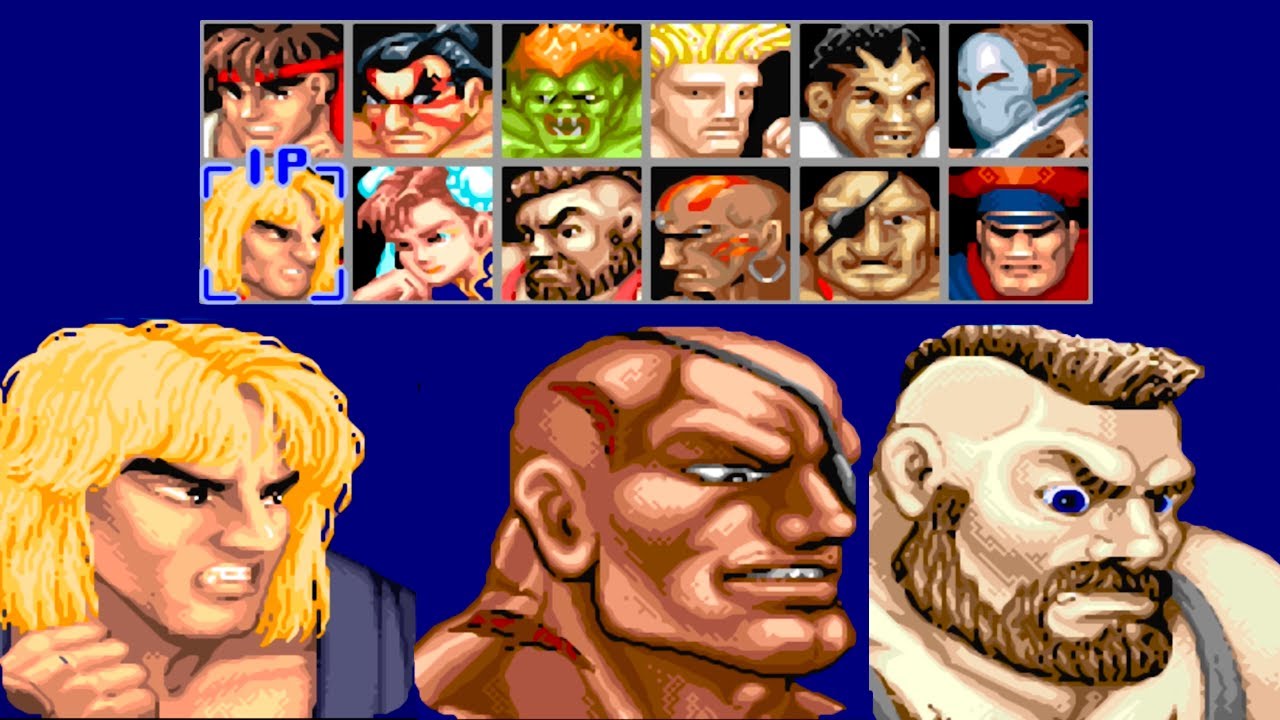 1 ВИДЕО 3 МАТЧ: КЕН - САГАТ - ЗАНГИЕВ: Street Fighter 2 Champion Edition (Самый сложный) - 4K 60 FPS