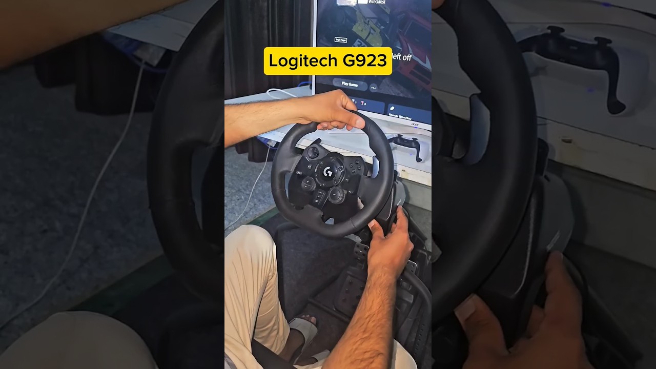 This is the MOST EXTREME Logitech G923 Unboxing Ever