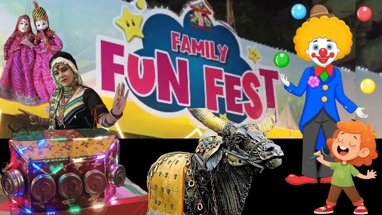 Winter Funfest Vlog | Art, Food, Decor, Music & Waste Material | Art Full Fun Experience. 