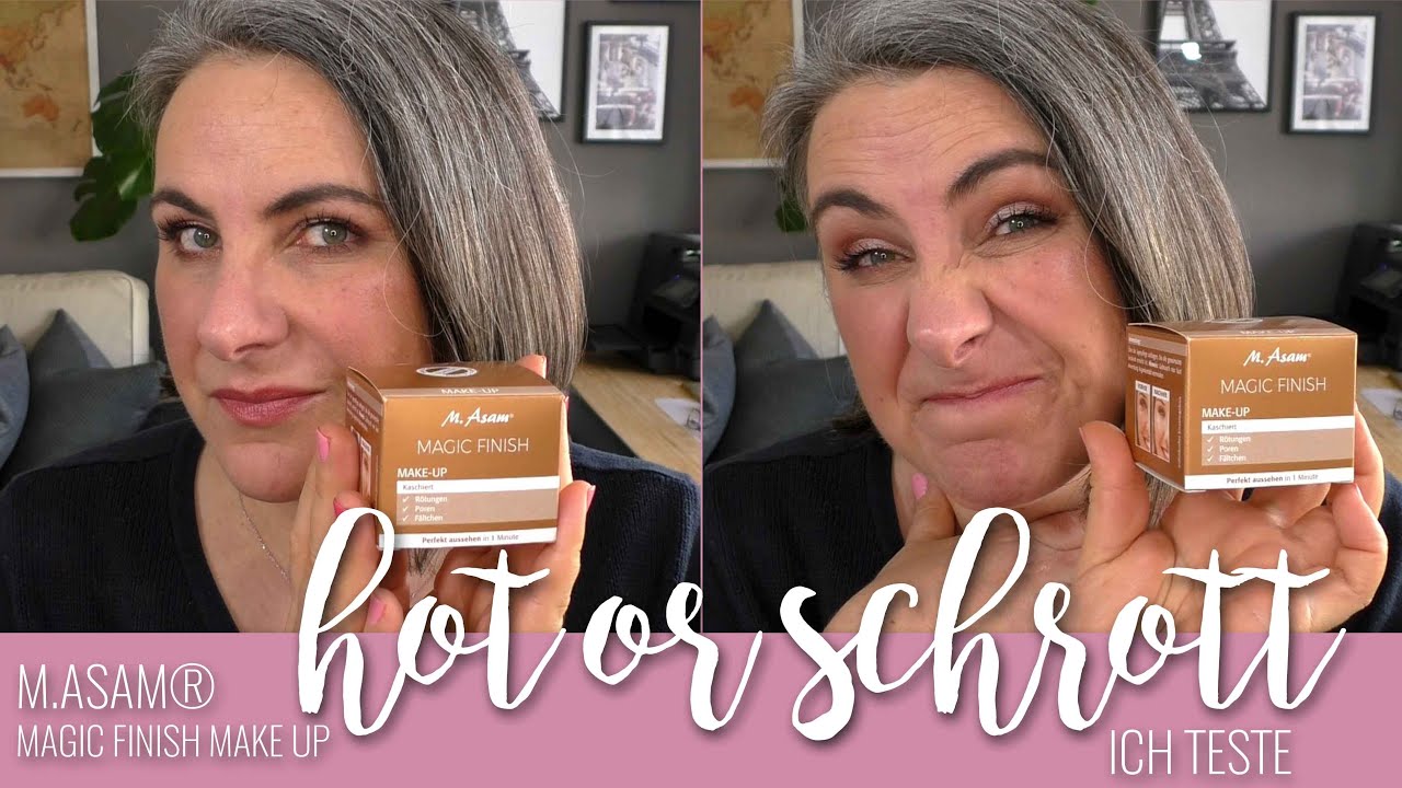 M. ASAM Magic Finish Make-up im Tragetest | Ich teste Eure Empfehlung | Ist das was für mich?