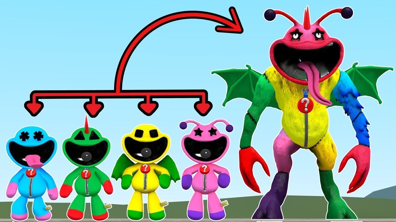 NEW EVOLUTION OF FORGOTTEN SMILING CRITTERS MYSTERY CRITTER POPPY PLAYTIME CHAPTER 3 In Garry's Mod