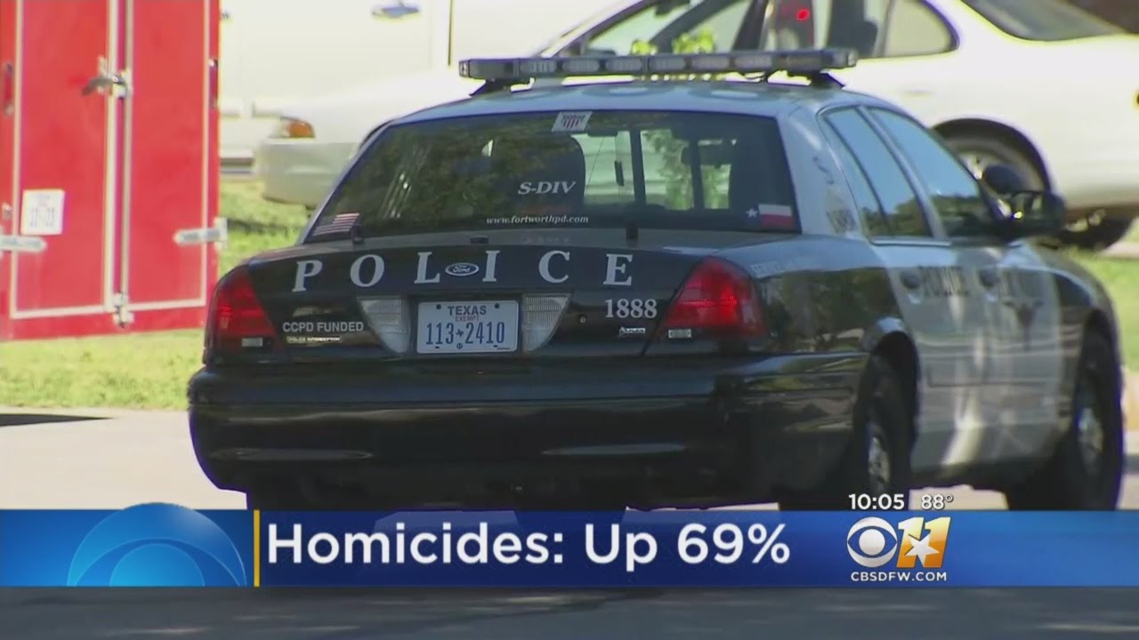 Report: Violent Crime On The Rise In Fort Worth