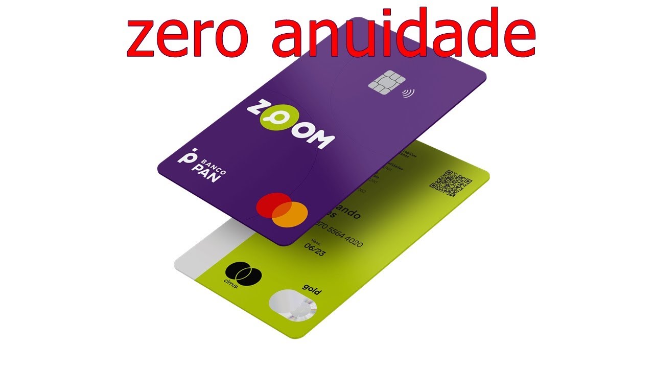Cartão Zoom Mastercard Gold zero anuidade: Como solicitar seu cartão