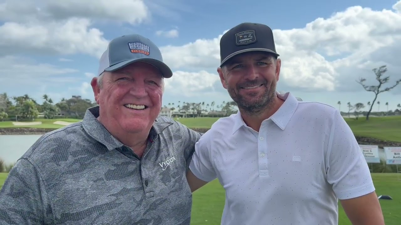 Guess What Major Sports Champion Showed Up at the Mardy Fish Children's Foundation Golf Fundraiser?