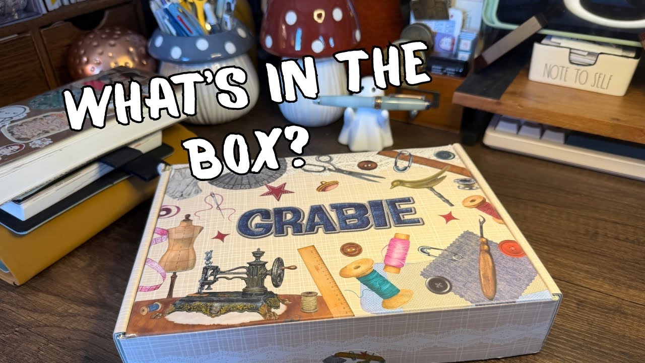 Plan With Me | Grabbie Box Unboxing | Scrapbook Kit Surprise Haul
