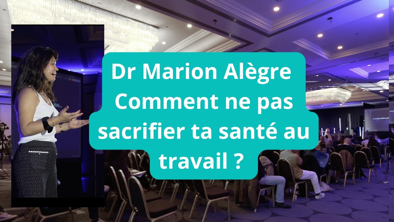 Conférence live : 9 rituels santé pour concilier travail & santé #médecine